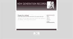Desktop Screenshot of newgenerationrec.com