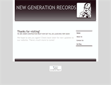 Tablet Screenshot of newgenerationrec.com